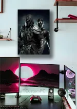 متال پوستر بازی Mortal Kombat طرح Noob Saibot کد L1795 - Image 2