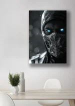 متال پوستر طرح بازی Mortal Kombat طرح ساب زیرو کد L1165 - Image 2