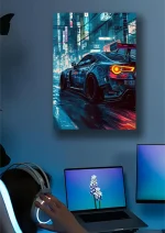 متال پوستر طرح تویوتا GT86 کد L1800 - Image 2