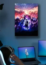 متال پوستر طرح انیمه Solo Leveling کد L1802 - Image 2