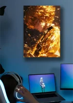 متال پوستر انیمه شیطان کش طرح زنیتسو کد L1805 - Image 2