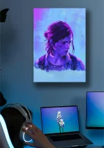 متال پوستر بازی The Last Of Us طرح الی کد L1807 - Image 2
