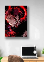 متال پوستر انیمه جوجوتسو کایسن طرح سوکونا کد L1502 - Image 2