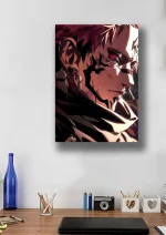 متال پوستر انیمه جوجوتسو کایسن طرح سوکونا کد L1812 - Image 2