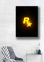 متال پوستر طرح راکستار کد L1819 - Image 2