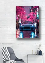 متال پوستر طرح ماشین نیسان GTR کد L1822 - Image 2