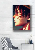 متال پوستر انیمه وان پیس طرح لوفی کد L1824 - Image 2