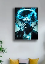 متال پوستر انیمه My Hero Academia طرح Dabi کد L1835 - Image 2