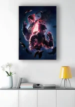 متال پوستر طرح بازی Tekken کد L1432 - Image 2