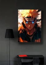 متال پوستر طرح انیمه ناروتو کد L1850 - Image 2