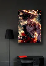 متال پوستر انیمه Dragon Ball Z طرح Son Goku کد L1851 - Image 2