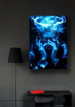 متال پوستر انیمه جوجوتسو کایسن طرح گوجو کد L1852 - Image 2