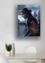 متال پوستر بازی The Last Of Us طرح الی کد L1433 - Image 2