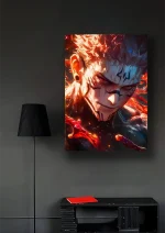 متال پوستر انیمه جوجوتسو کایسن طرح سوکونا کد L1857 - Image 2