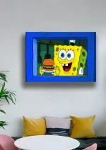 متال پوستر طرح باب اسفنجی کد L1858 - Image 2