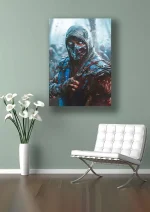 متال پوستر طرح بازی Mortal Kombat طرح ساب زیرو کد L1170 - Image 2