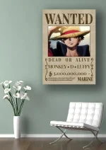 متال پوستر طرح انیمه وان پیس کد L1422 - Image 2