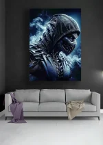 متال پوستر بازی Mortal Kombat طرح ساب زیرو کد L1514 - Image 2