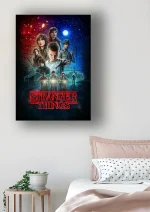 متال پوستر طرح سریال Stranger Things کد L1426 - Image 2