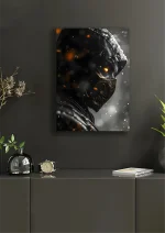 متال پوستر بازی Mortal Kombat طرح اسکورپیون کد L1011 - Image 2