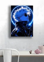 متال پوستر انیمه جوجوتسو کایسن طرح گوجو کد L1519 - Image 6
