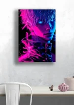 متال پوستر انیمه جوجوتسو کایسن طرح گوجو کد L1522 - Image 2