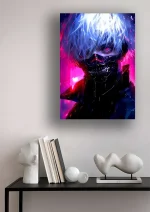 متال پوستر انیمه Tokyo Ghoul طرح Ken Kaneki کد L1411 - Image 2