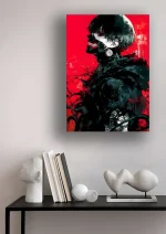 متال پوستر انیمه Tokyo Ghoul طرح Ken Kaneki کد L1412 - Image 2