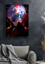 متال پوستر انیمه جوجوتسو کایسن طرح گوجو کد L1526 - Image 2