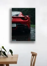 متال پوستر طرح ماشین فراری کد L1138 - Image 2