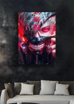 متال پوستر انیمه Tokyo Ghoul طرح Ken Kaneki کد L1534 - Image 2