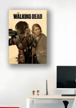 متال پوستر طرح سریال The Walking Dead کد L1403 - Image 2