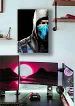 متال پوستر طرح بازی Mortal Kombat طرح ساب زیرو کد L1199 - Image 2