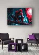 متال پوستر طرح اسپایدرمن کد L1391 - Image 2