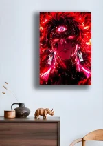 متال پوستر انیمه شیطان کش طرح تانجیرو کد L1538 - Image 2