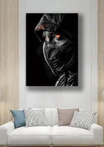 متال پوستر طرح بازی Mortal Kombat طرح اسکورپیون کد L1139 - Image 2