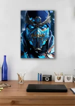 متال پوستر بازی Mortal Kombat طرح ساب زیرو کد L1013 - Image 2