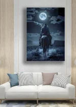 متال پوستر طرح بازی Red Dead Redemption 2 کد L1475 - Image 2