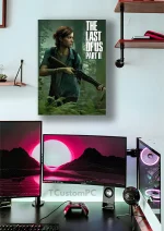 متال پوستر بازی The Last Of Us طرح الی کد L1201 - Image 2