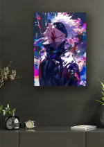 متال پوستر انیمه جوجوتسو کایسن طرح گوجو کد L1398 - Image 2