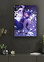 متال پوستر انیمه شیطان کش طرح Kimetsu no Yaiba کد L1397 - Image 2