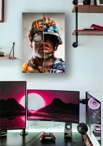 متال پوستر طرح Call OF Duty کد L1387 - Image 2