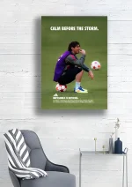 متال پوستر طرح مسی کد L1217 - Image 2