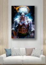 متال پوستر انیمه وان پیس طرح لوفی کد L1141 - Image 2