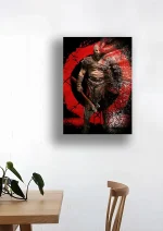 متال پوستر طرح بازی God Of War کد L1457 - Image 2