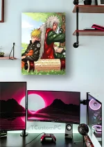 متال پوستر طرح انیمه ناروتو کد L1383 - Image 2