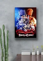 متال پوستر طرح انیمه Black Clover کد L1550 - Image 2