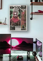 متال پوستر انیمه آرکین طرح EKKO کد L1385 - Image 2