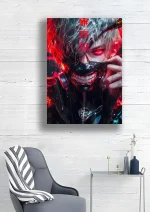 متال پوستر انیمه Tokyo Ghoul طرح کانکی کد L1215 - Image 2