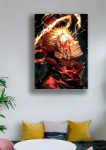 متال پوستر انیمه جوجوتسو کایسن طرح سوکونا کد L1214 - Image 2